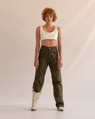 Uncertain pants - Army green